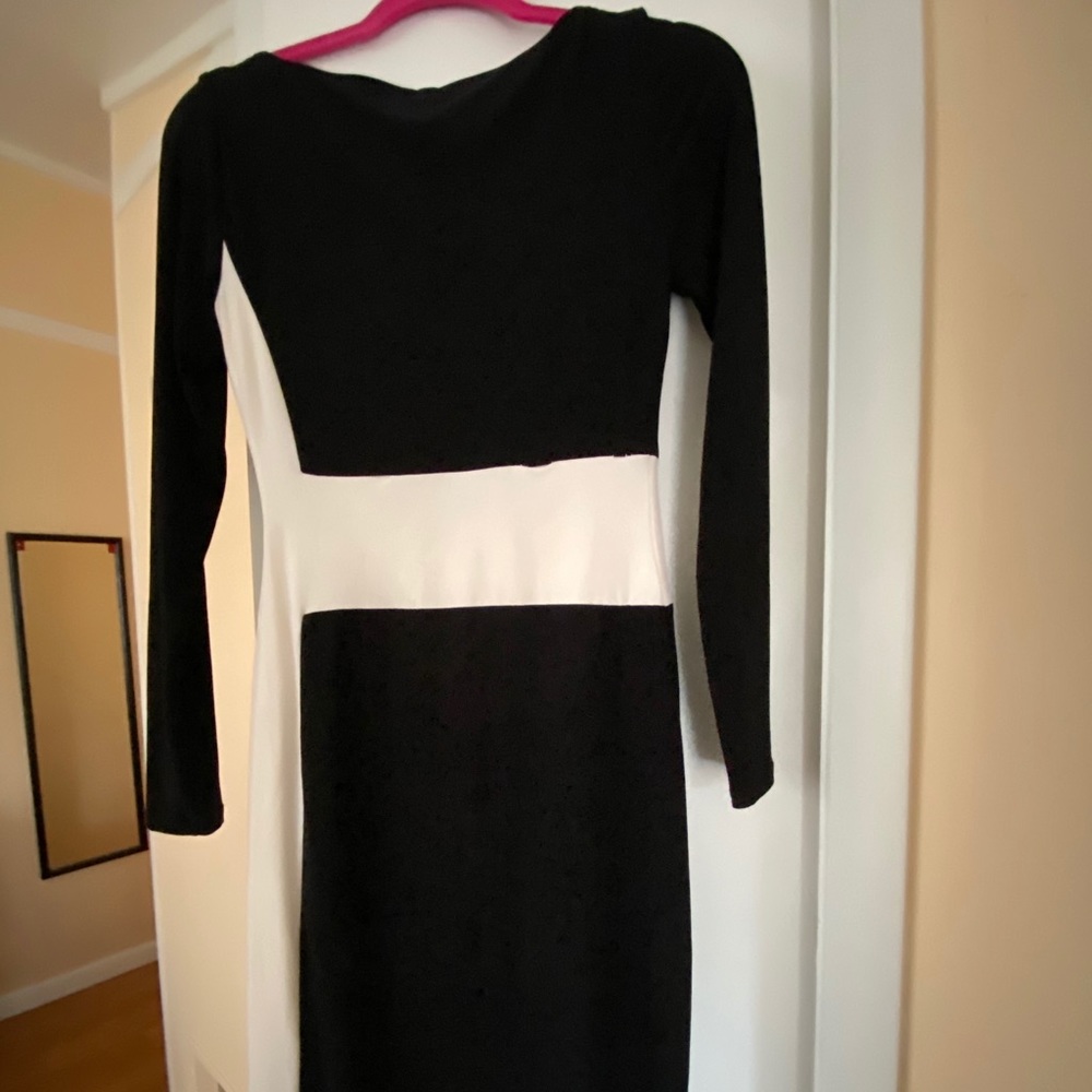 Ralph Lauren bodycon color block dress